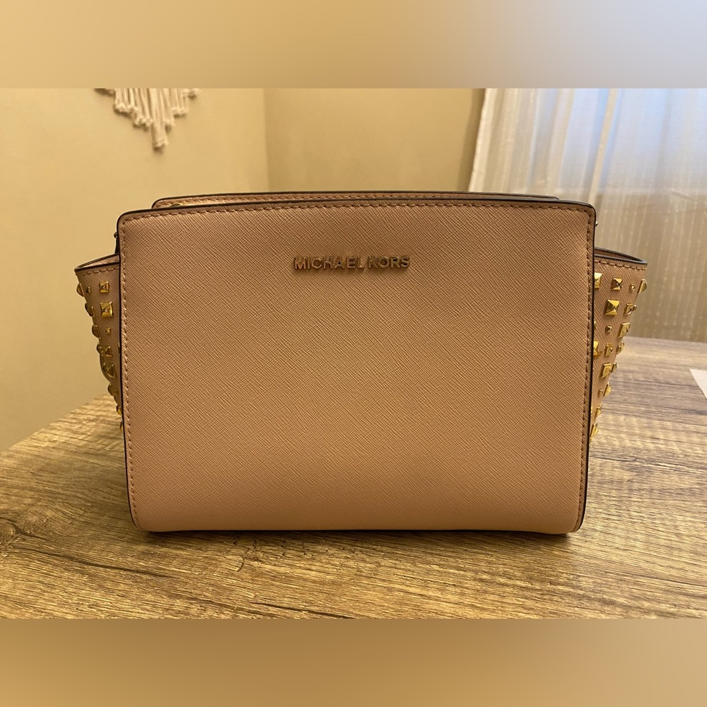 Michael Kors Studded Crossbody Purse